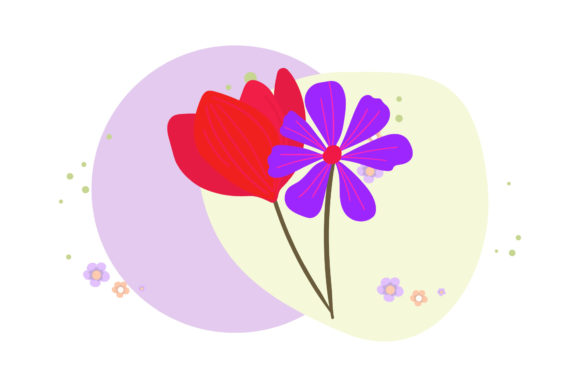 Download Floral Graphic Style Abstract Decor - Premium Resources