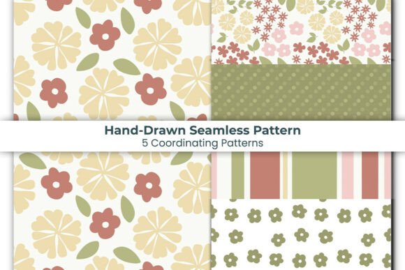 Download Whimsical Floral Seamless Papers - Floral seamless Collection